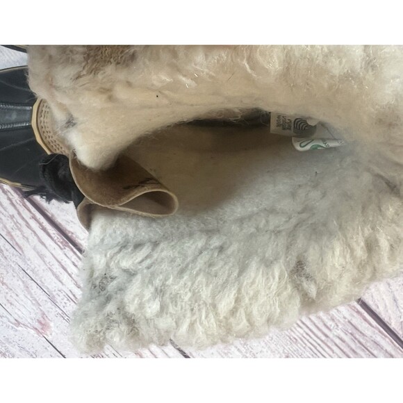 Sorrel Caribou Kaufman Mens 10 Made in Canada Waterproff Winter Snow Boots Wool - Picture 13 of 16